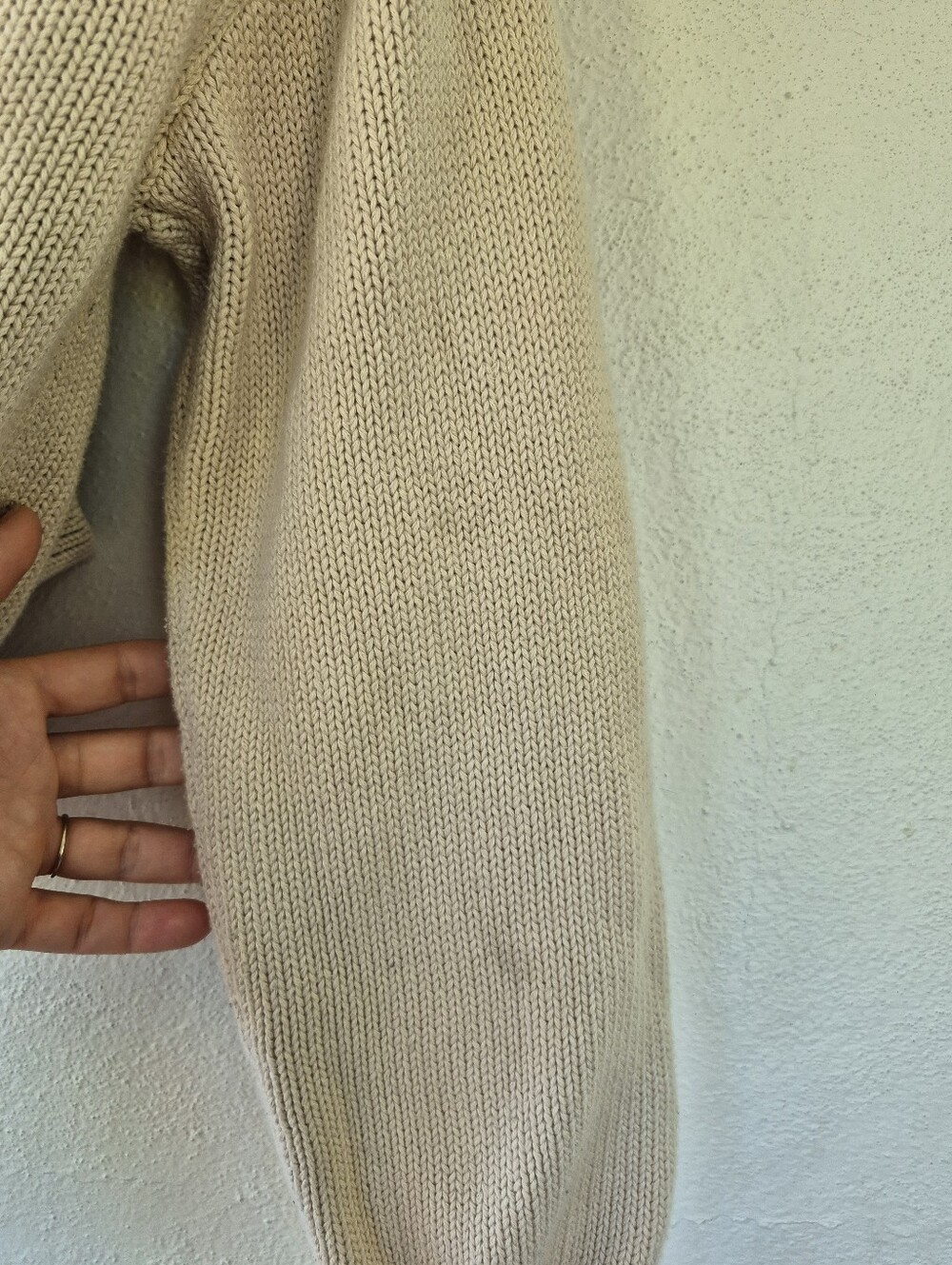 Organic Cotton Sweater By Contemporaine Par Simons Size Small - Picture 8 of 8